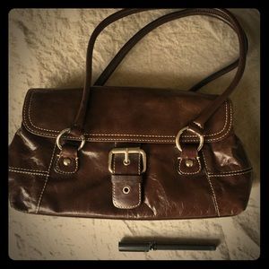 Brown handbag